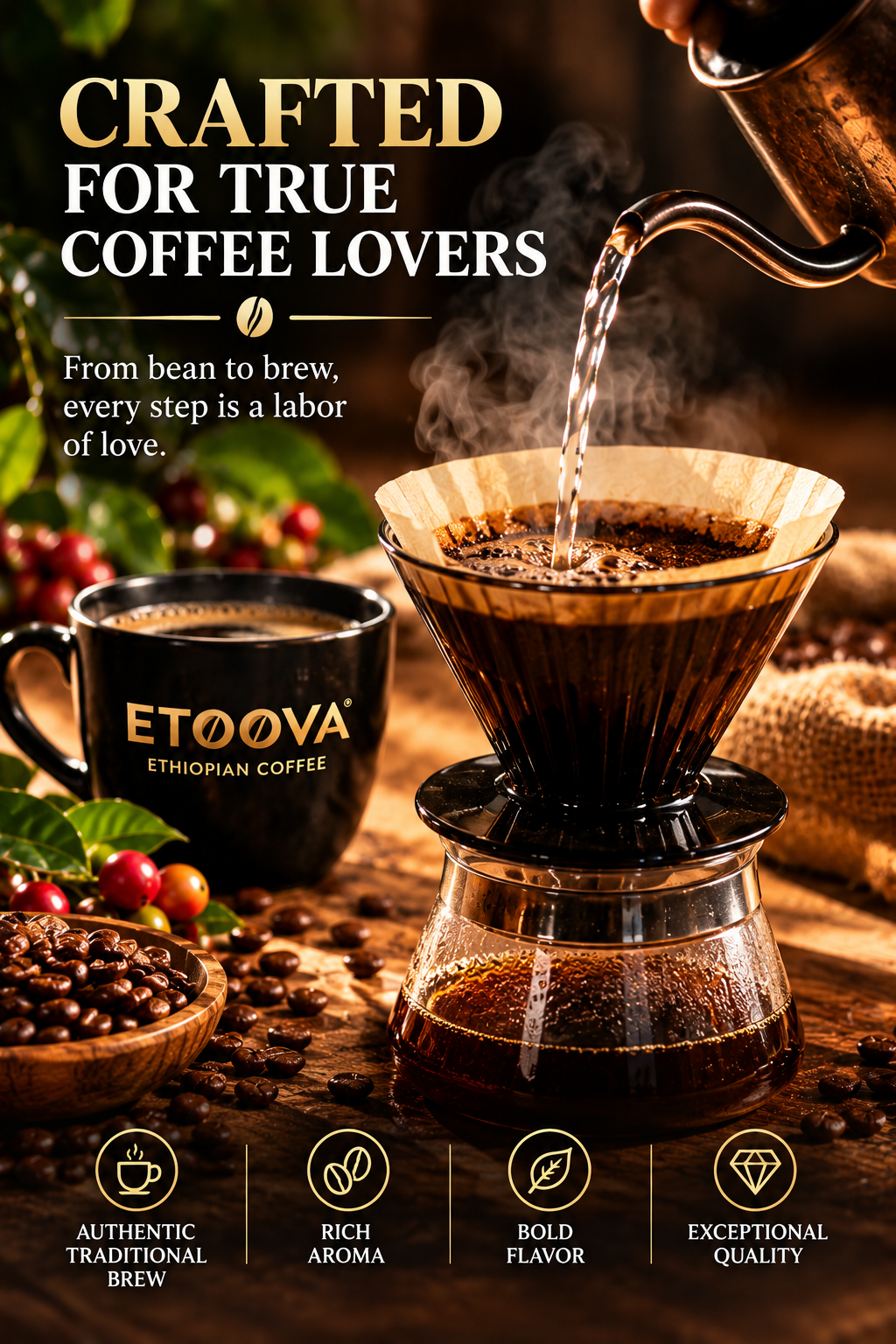 ETOOVA ETHIOPIAN COFFEE