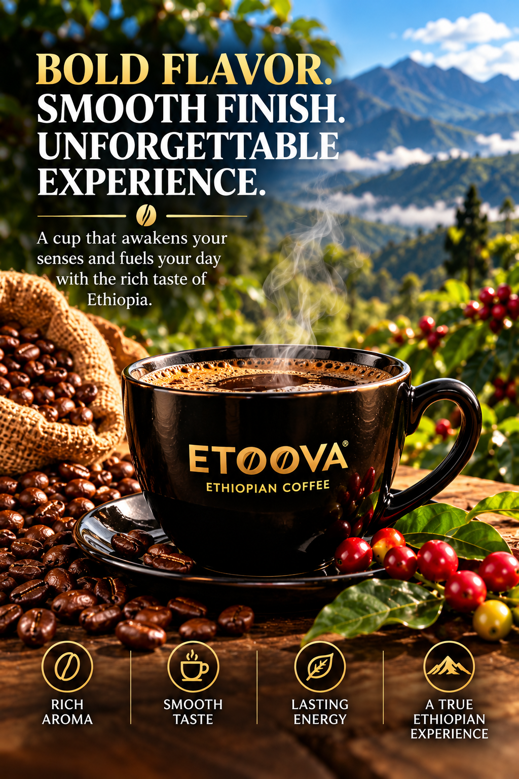 ETOOVA ETHIOPIAN COFFEE